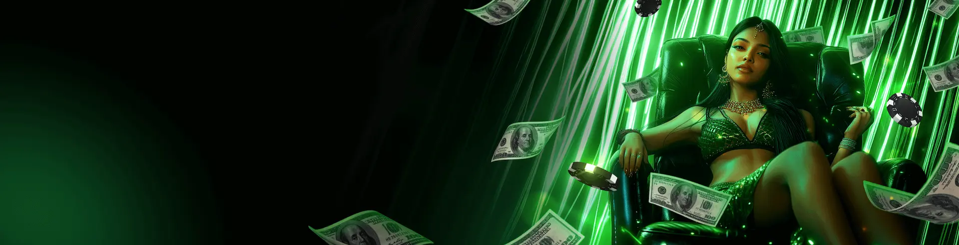 A banner announcing a generous welcome bonus, featuring 125% deposit match and 250 free spins for new players.